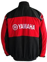 Yamaha R6 Motorcycle Jacket Black and Red