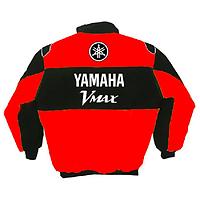 Yamaha VMAX Motorcycle Jacket Red and Black