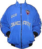 Ducati Corse Motor Cycle Jacket Royal Blue