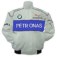 BMW F1 Sauber Team Racing Jacket White and Royal Blue