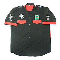 BMW Wiliiams F1 Crew Shirt Black and Red