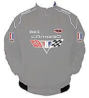 Camaro Chevrolet Racing Jacket Gray