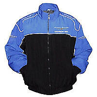Chrysler 300 Racing Jacket Black and Royal Blue