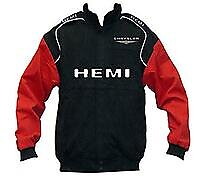 Chrysler Hemi Logo Racing Jacket Black and Red