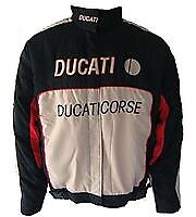 Ducati Corse Jacket Black & Light Gray