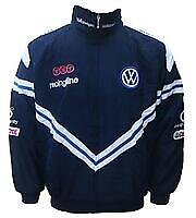VW Volkswagen Racingline Racing Jacket Navy Blue