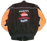 Honda Repsol Snap-On Racing Jacket Black & Orange