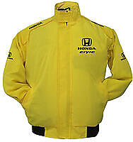 Honda Civic Racing Jacket Yellow