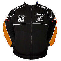 Honda Repsol Racing Jacket Black with Orange